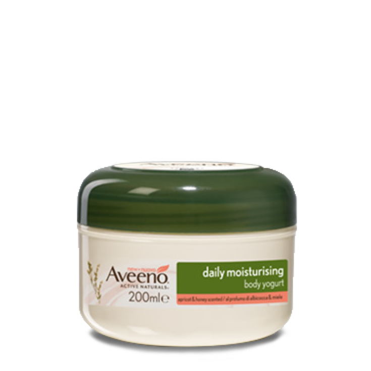 Aveeno Körpercreme mit Joghurt mit Aprikosen- und Honigduft 200ml