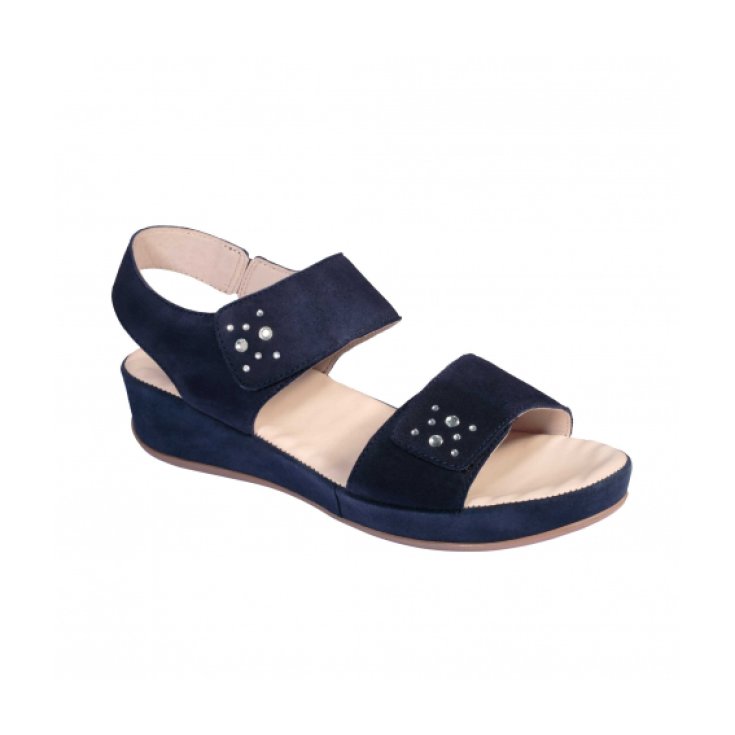 Scholl® Bettie Damenschuh in Wildleder + Strass Farbe Marineblau Größe 38