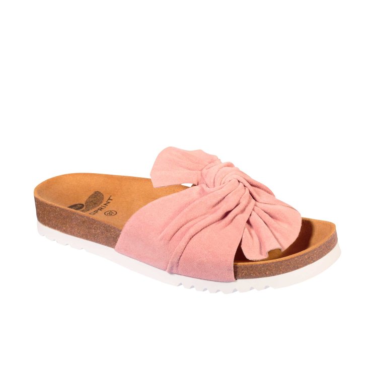 Dr. Scholl Bowy Wildleder Frau Blassrosa 40