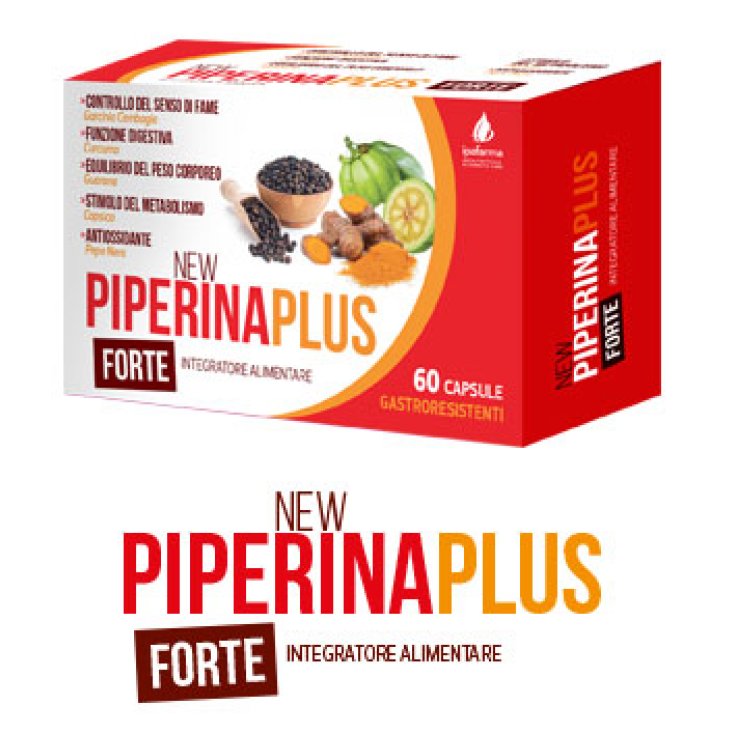 Ipafarma New Piperina Forte Plus Nahrungsergänzungsmittel 60 Kapseln