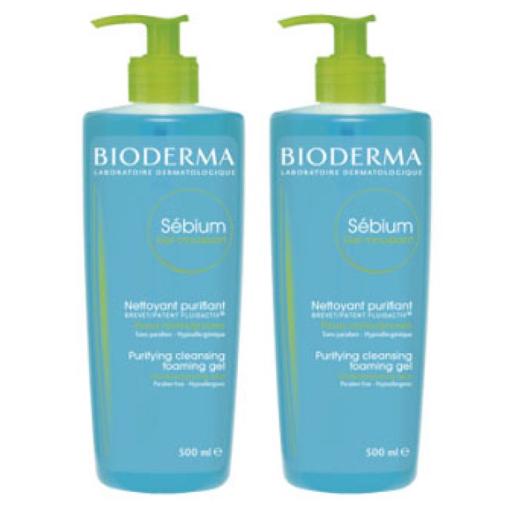 Bioderma Sebium Gel Moussant Doppelpack 2x500ml