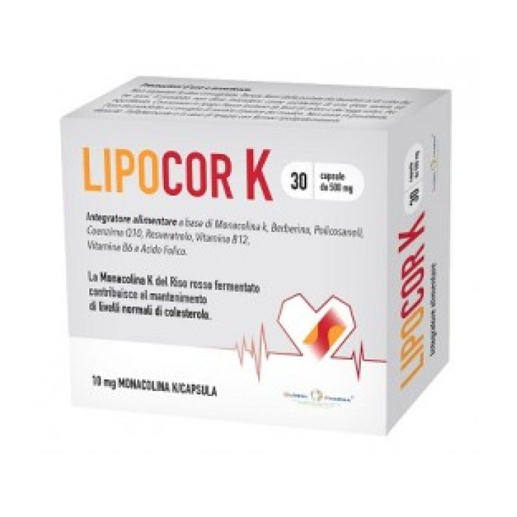 Lipocor K Nahrungsergänzungsmittel 30 Kapseln