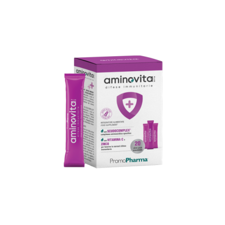 PromoPharma Aminovita Plus Immunabwehr Nahrungsergänzungsmittel 20 Sticks