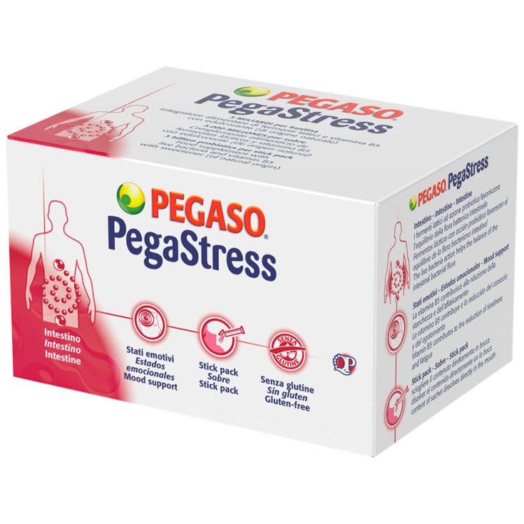 Pegaso PegaStress Nahrungsergänzungsmittel 14 Stick Pack