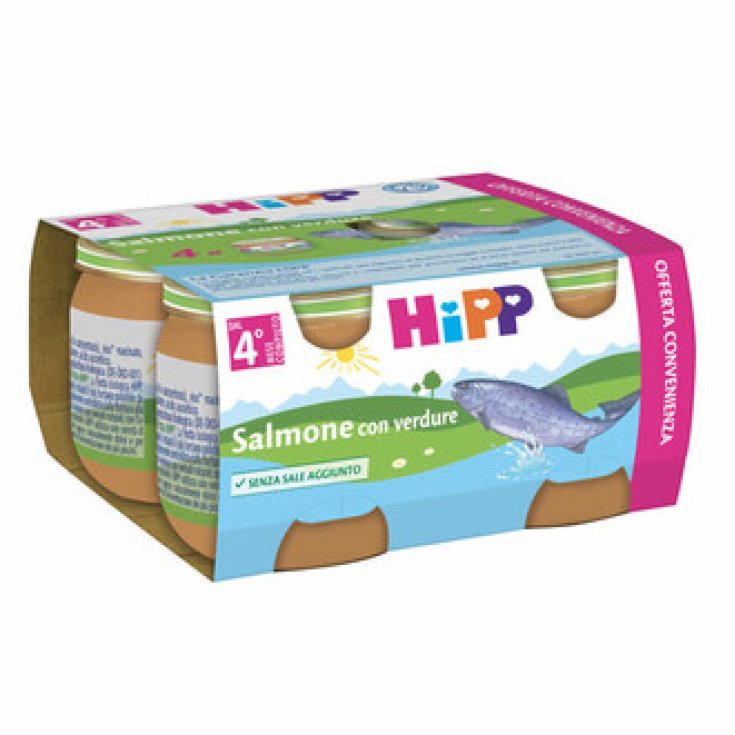 Hipp Lachs mit glutenfreiem Gemüse 4x80g