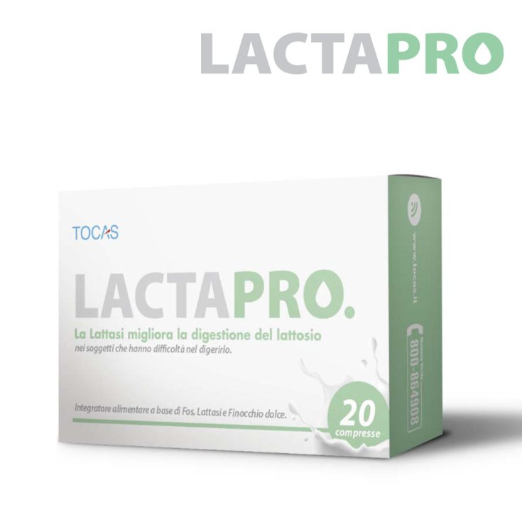 TOCAS Lactapro® Nahrungsergänzungsmittel 20 Tabletten