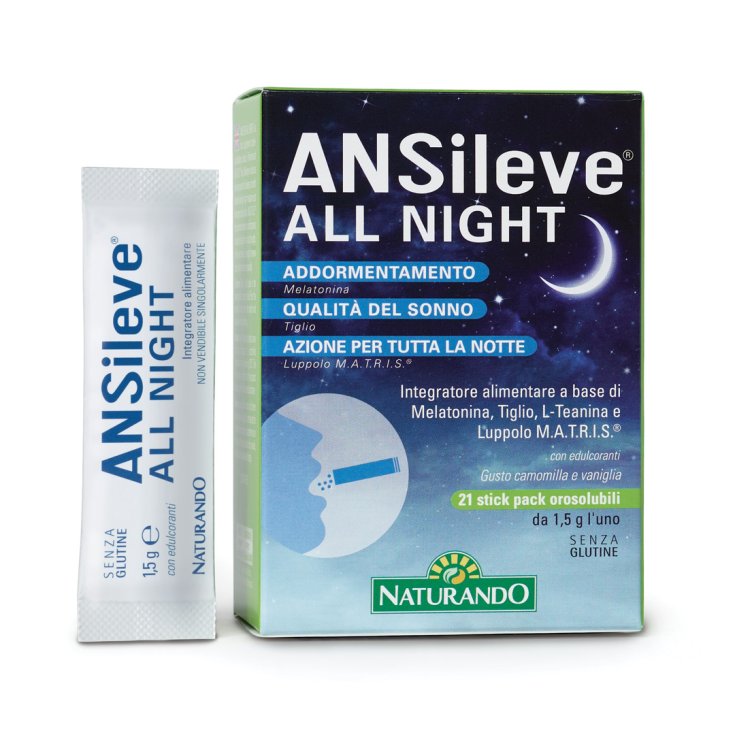 ANSilive® ALL NIGHT NATURANDO 21 Stickpackung