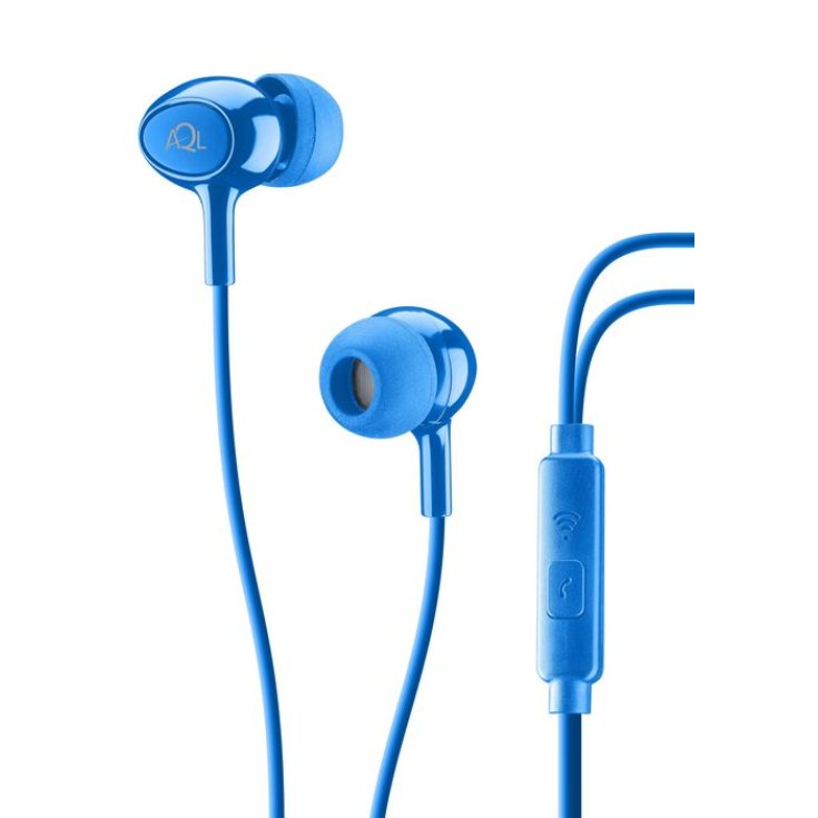 AQL Acoustic Pump Bass In-Ear Cellularline Blau 1 Paar