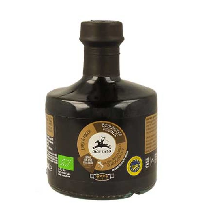 Bio-Balsamico-Essig aus Modena 4 Blätter Alce Nero 250ml