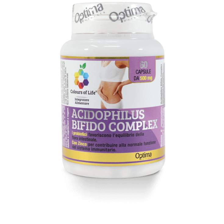 Acidophilus Bifido Complex Colours of Life® Optima Naturals 60 Kapseln