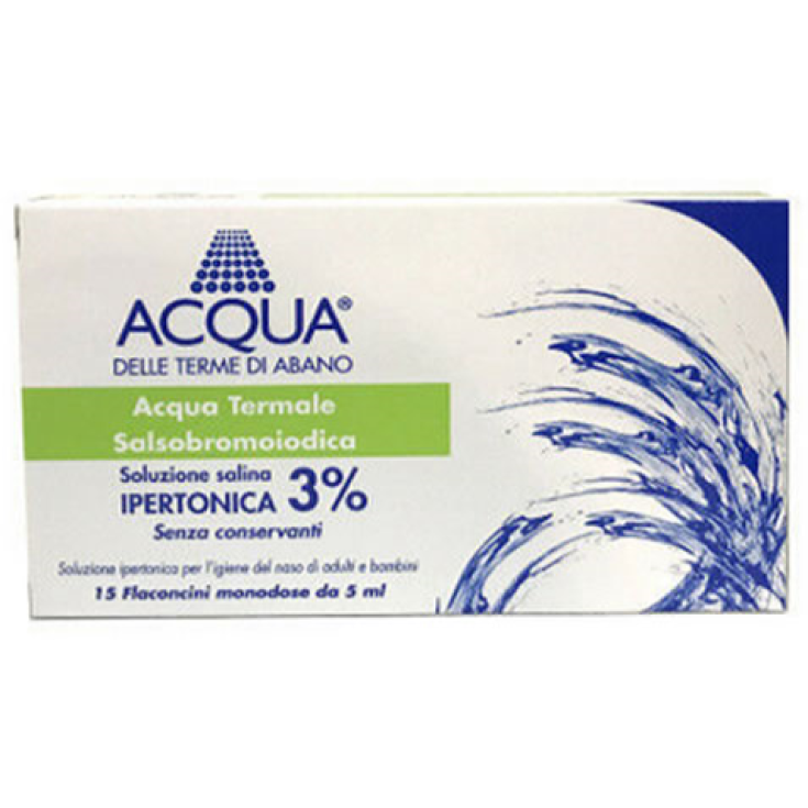 Acqua® Delle Terme Abano Hypertonisch 3 % Neogen 15 Fläschchen