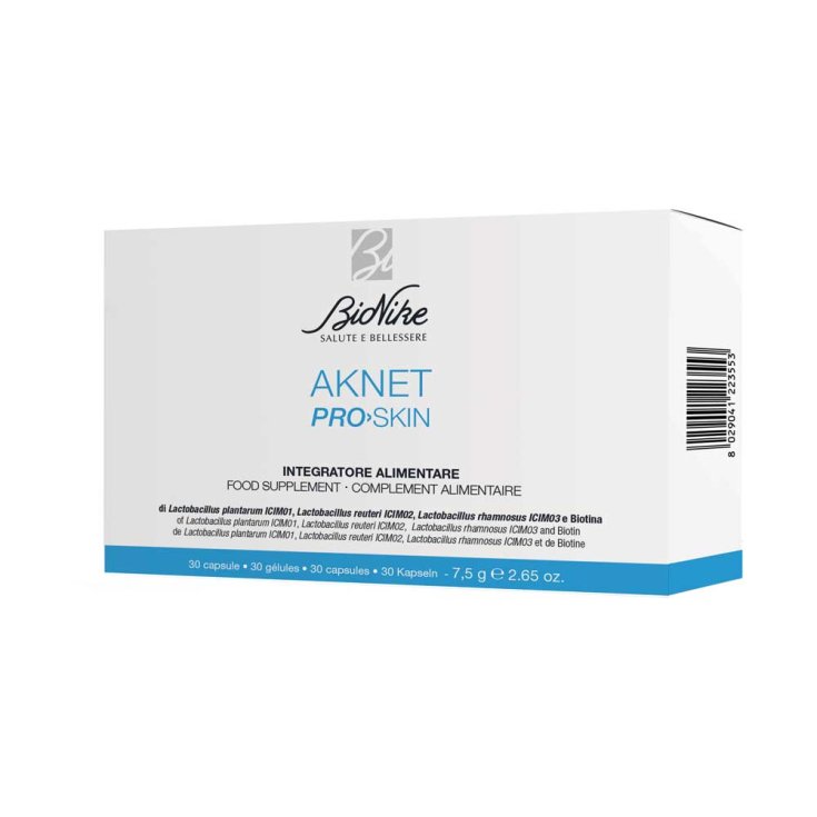 Aknet Pro-Skin BioNike Nahrungsergänzungsmittel 30 Kapseln