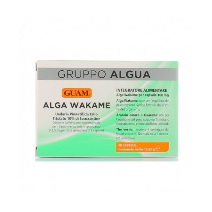 Wakame Algen Algua Guam Gruppe 30 Tabletten