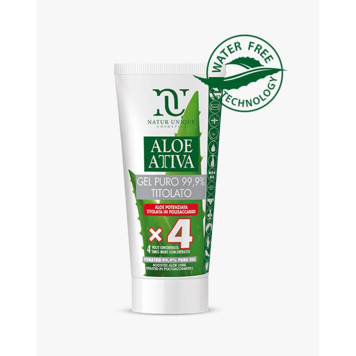 Aloe Attiva Pure Gel 99,9% titriert Natur Unique 200ml