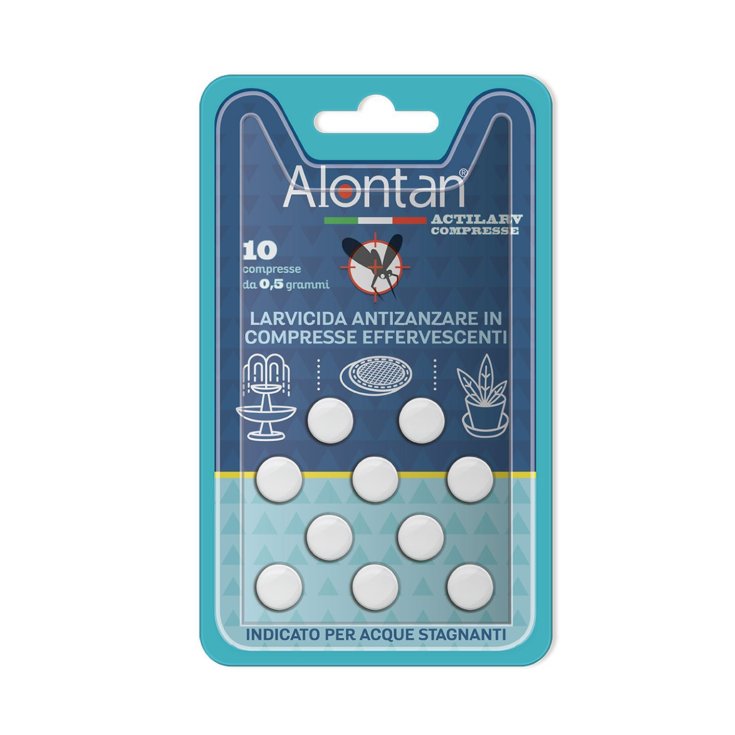 Actilarv Alontan Pietrasanta Pharma 10 Tabletten von 0,5 g