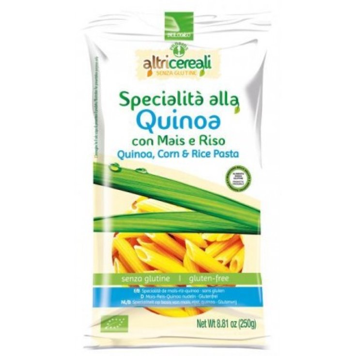 Sonstige Getreidespezialitäten Quinoa mit Mais Reis Penne Probios 250g