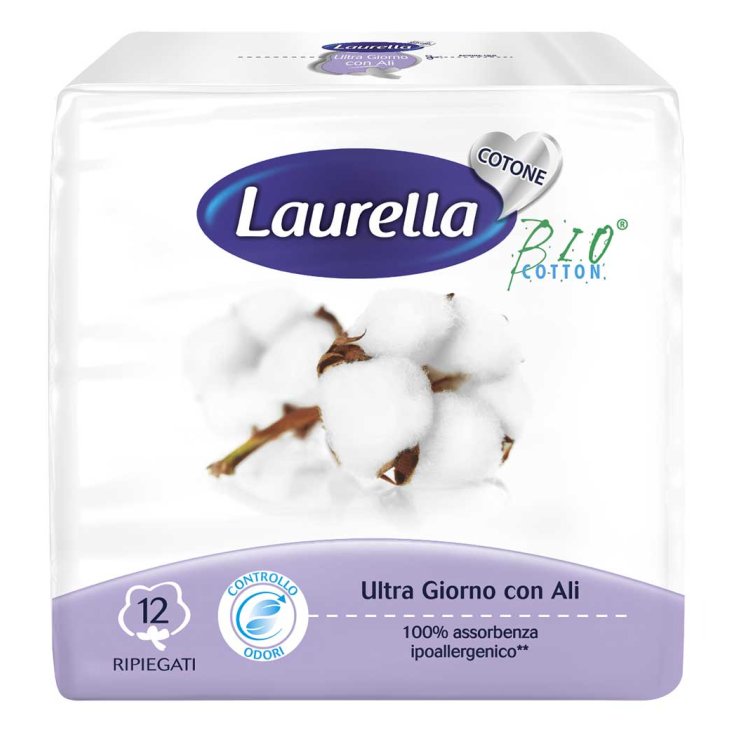 Ultra Day Absorptionsmittel Laurella Cotton 12 Stück