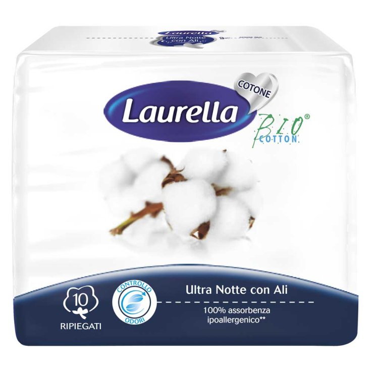 Ultra Night Absorptionsmittel Laurella Cotton 10 Stück