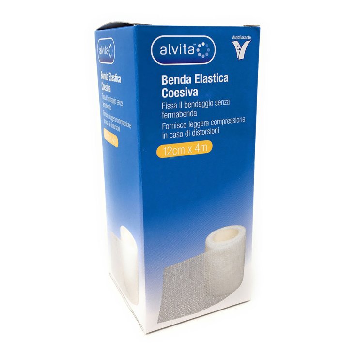 Kohäsive elastische Bandage 12x4 Alvita