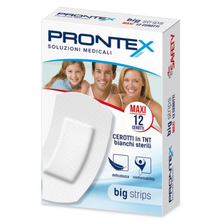 Big Strips Pflaster Format Maxi Protex Safety 12 Stück