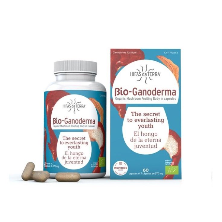 Bio-Ganoderma Hifas Floor 60 Kapseln