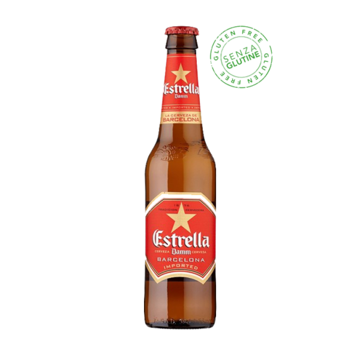 Estrella Damm Bier Glutenfrei 6 Flaschen à 33cl