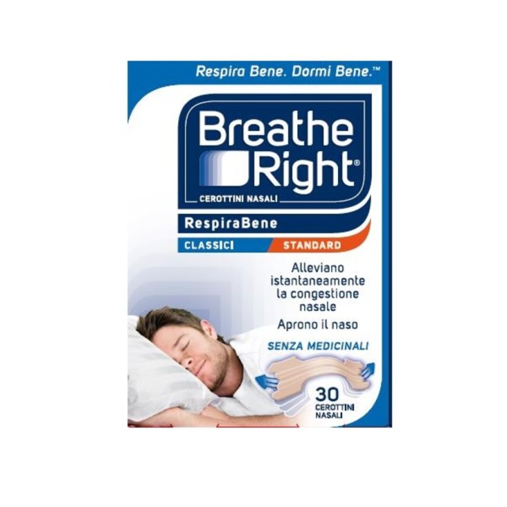 Breathe Right® Klassische Nasenpflaster 30 Stück