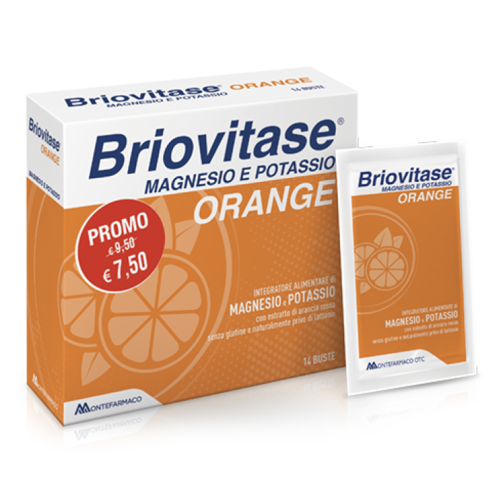 Briovitase® Orange MONTEFARMACO 14 Promo-Beutel