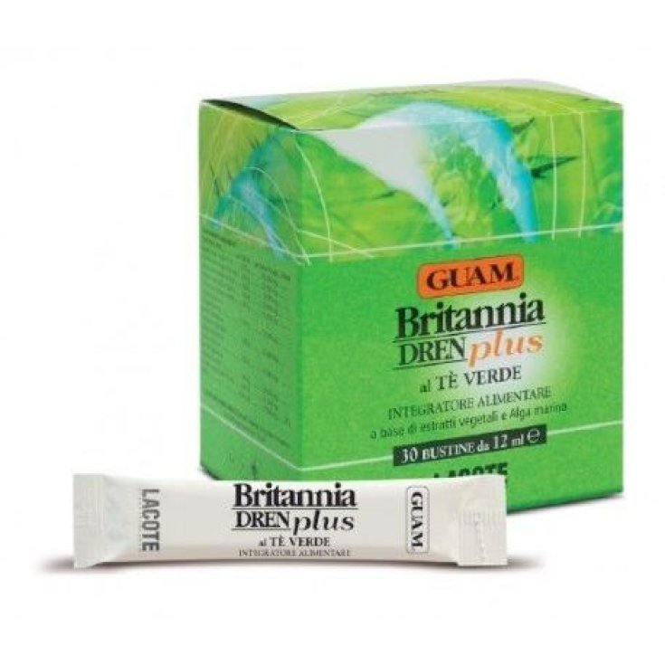 Britannia Dren Plus Guam 30 Beutel mit 12 ml