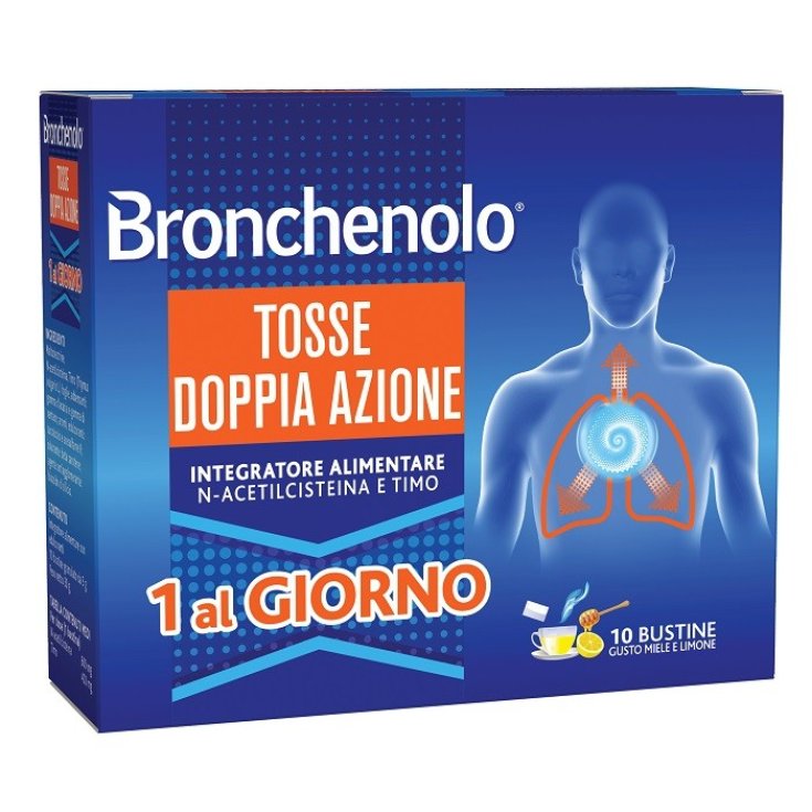 Bronchenolo® Double Action Husten 10 Beutel