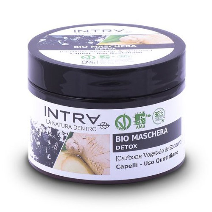 Bio-Holzkohle & Ingwer Detox-Maske Intra 250ml