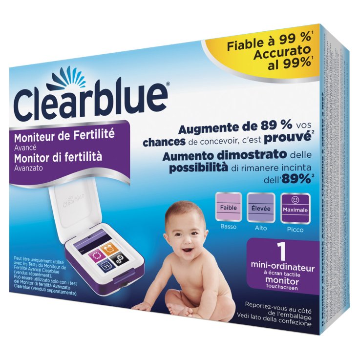Clearblue® Advanced Fertilitätsmonitor 1 Touchscreen-Monitor