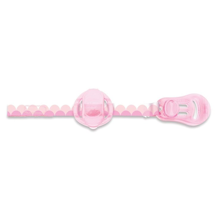 Rosa Chicco® Schnullerclip