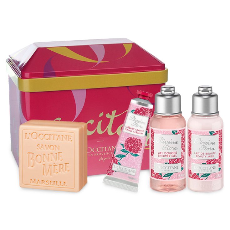 Pivoine L'Occitane Körperbehandlungsbox 4 Stück