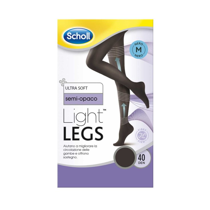 Strumpfhose Light Legs 40 Denari Scholl Schwarz M