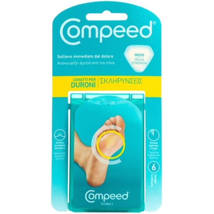 Compeed® Mittelgroße Hühneraugenpflaster 6 Stück