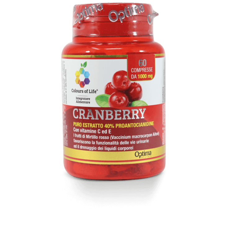 Reiner Cranberry-Extrakt 40 % Colors Of Life® Optima Naturals 60 Tabletten