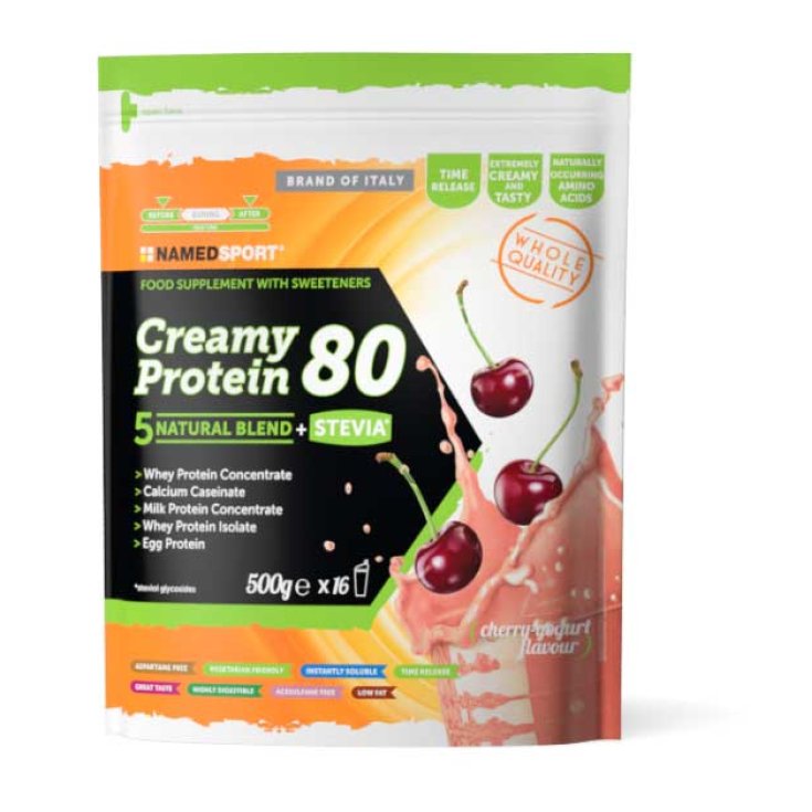 Creamy Protein 80 Kirschjoghurt NamedSport 500g