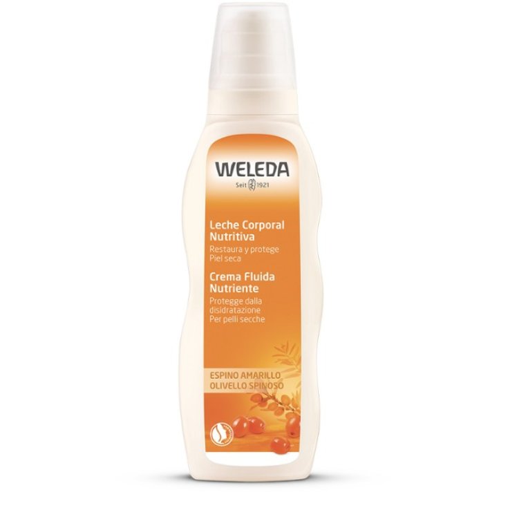 Weleda Sanddorn-Fluid-Creme Pflegende Behandlung 200ml