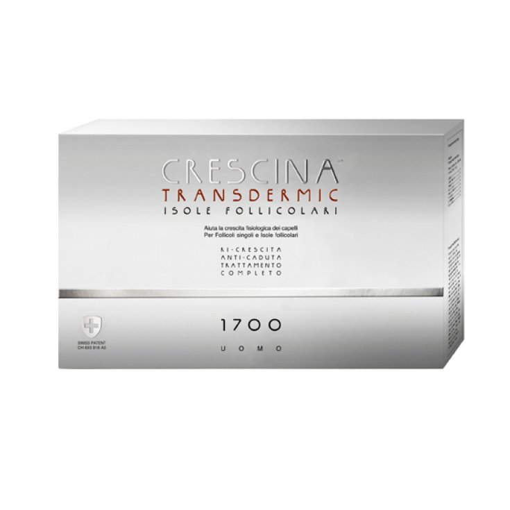 Crescina Transdermic Follicular Islands Complete Treatment 1700 Man Labo 2x10 Fläschchen