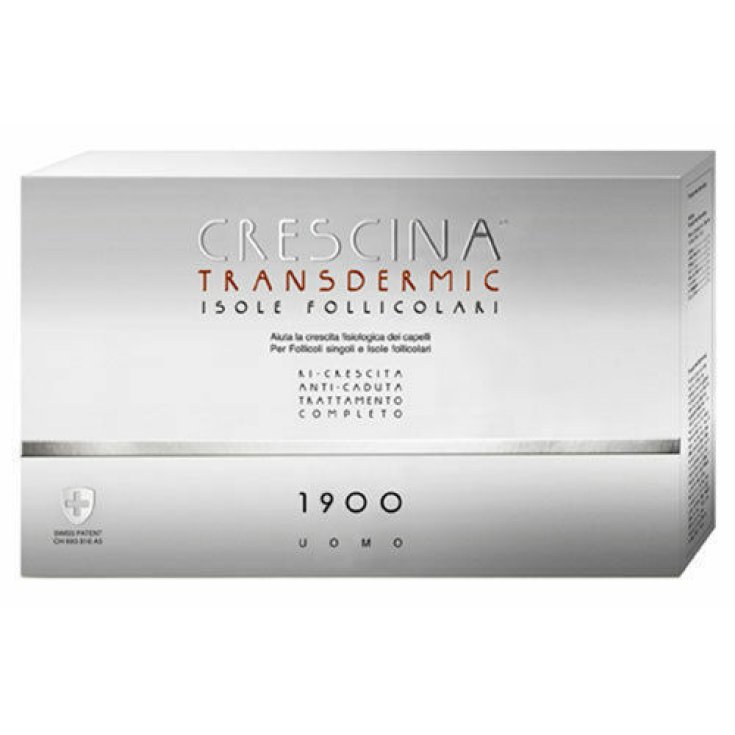 Crescina® Transdermic Follicular Islands Complete Treatment 1900 Man Labo 2x10 Fläschchen