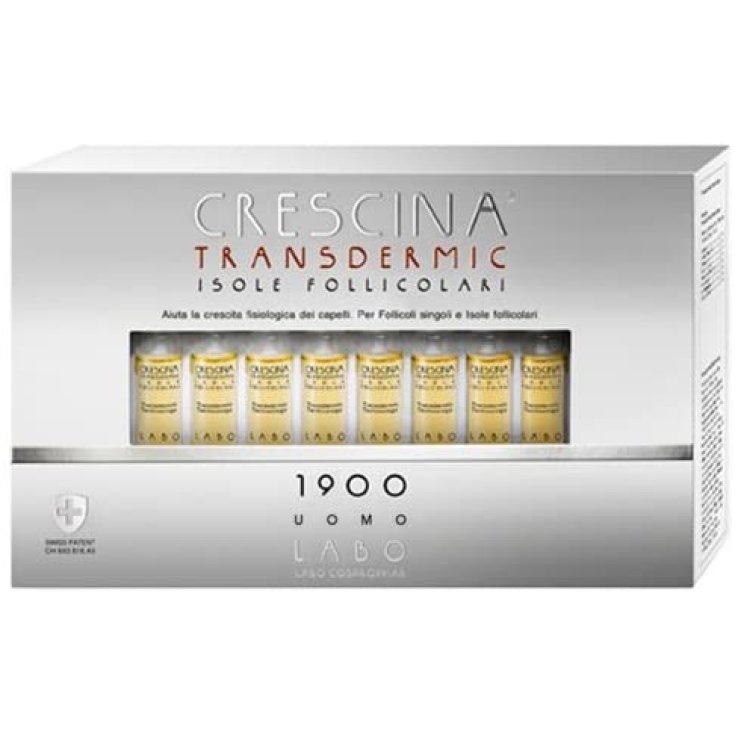 Crescina® Transdermic Follikelinseln 1900 Man Labo 40 Fläschchen
