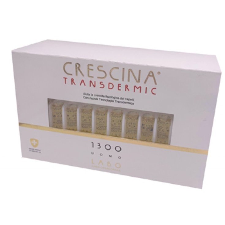 Crescina® Transdermic Regrowth 1300 Man Labo 40 Fläschchen