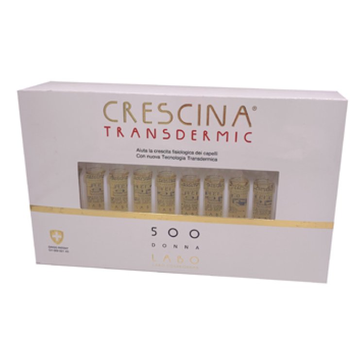 Crescina Transdermic Regrowth 500 Frau Labo 40 Fläschchen