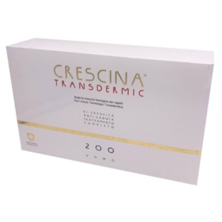 Crescina® Transdermic Complete Behandlung gegen Haarausfall und Haarwuchs 200 Man Labo 2x10 Fläschchen