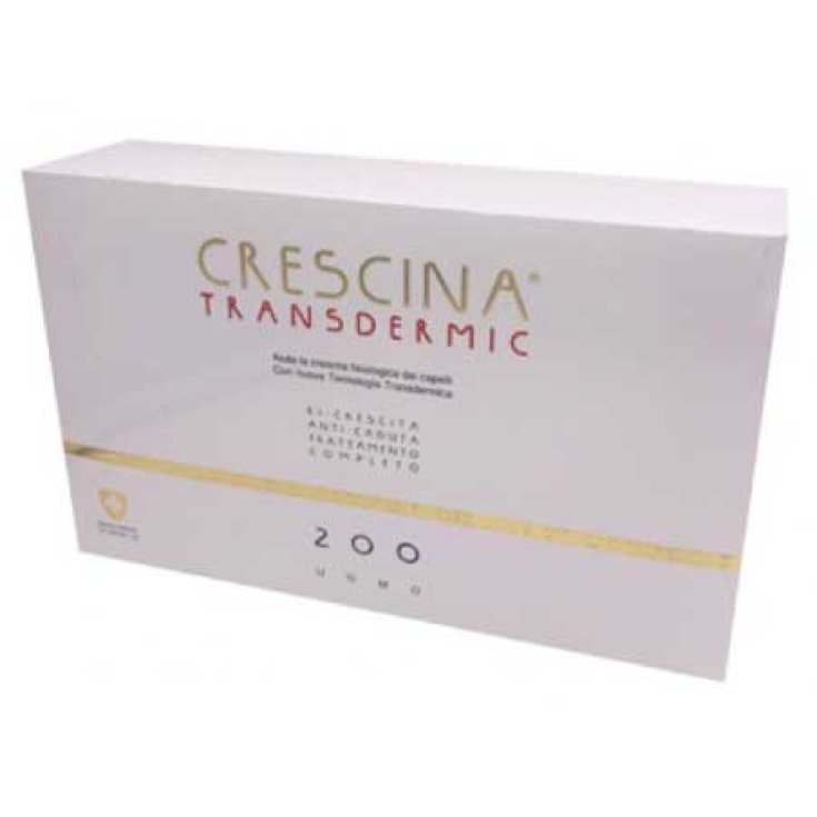 Crescina® Transdermic Complete Behandlung gegen Haarausfall und Haarwuchs 200 Man Labo 2x20 Ampullen