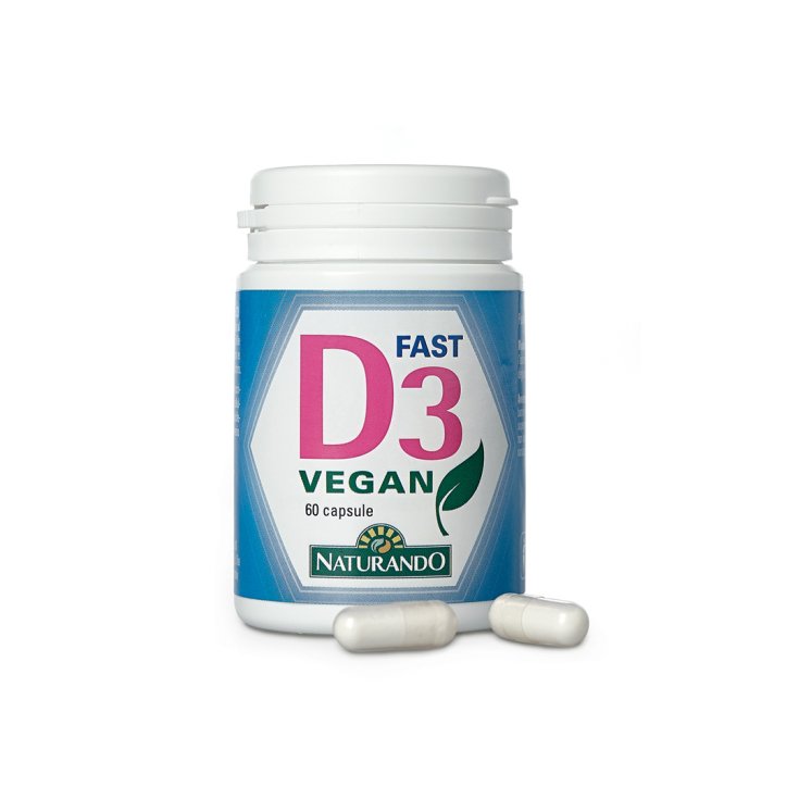 D3 Fast Vegan Naturando 60 Kapseln