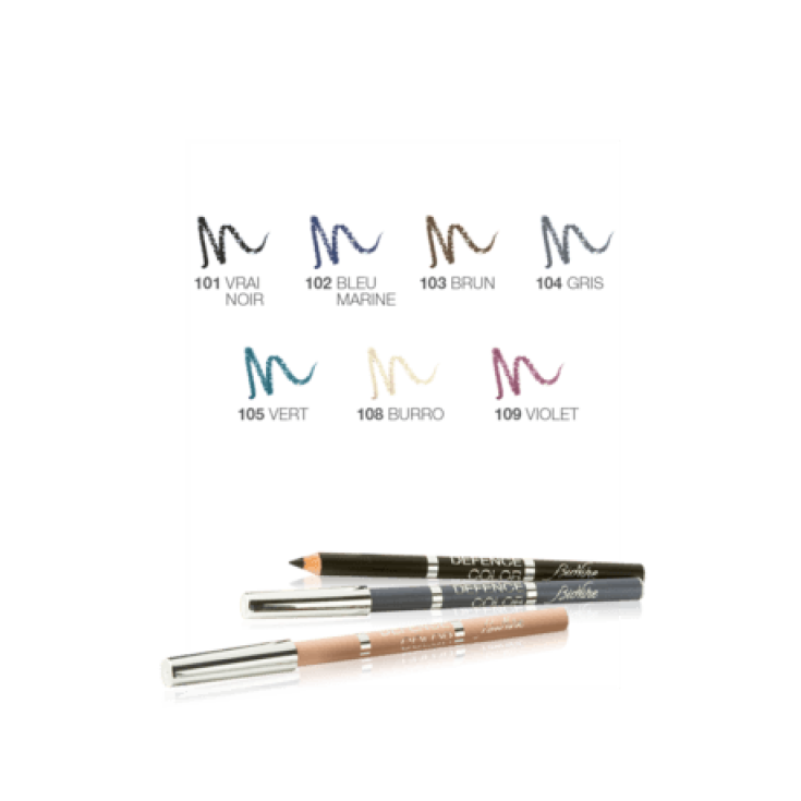 Defense Color Kohl & Kajal Inner And Outer Eye Pencil 101 Noir BioNike 1 Stück