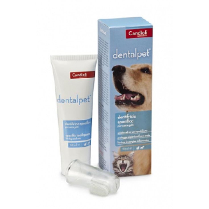 DentalPet® Zahnpasta für Hunde / Katzen Candioli 50ml