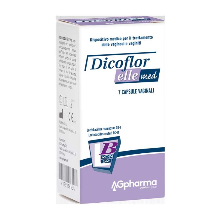 Dicoflor Elle Med AGPharma 7 Vaginalkapseln